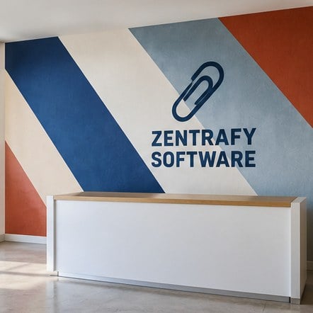 Custom Office Lobby Murals
